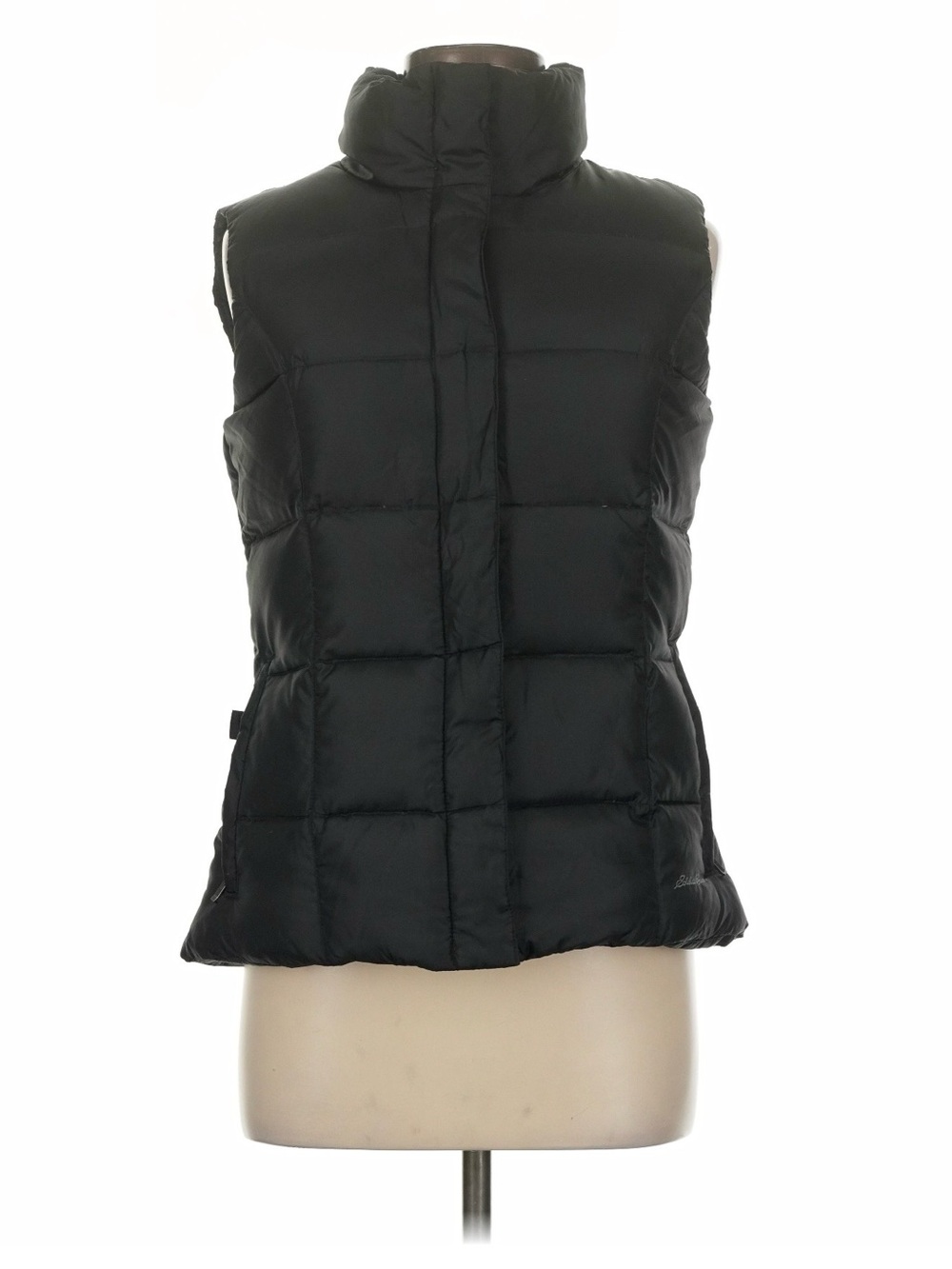 Black Quilted Puffer Vest